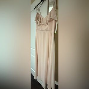 NEVERWORN Levkoff petal pink dress purchased from Nordstrom. Size 12